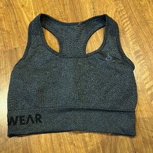 Ryderwear Charcoal Sports Bra